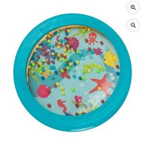 Ocean Wave Sea Sound Bead Drum Percussion Musical Educational Instrument Toys